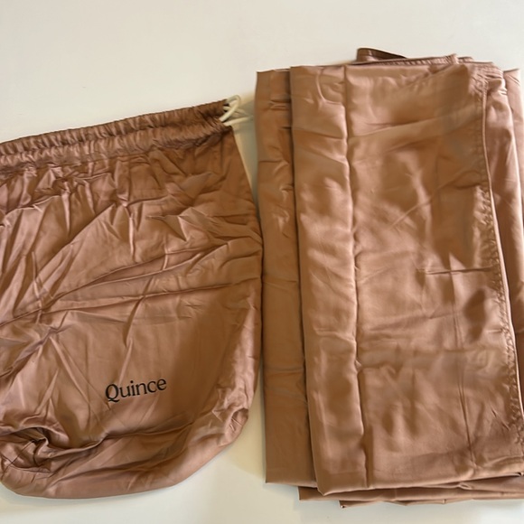 Quince Twin Duvet cover Color Clay 100% viscose from organic banboo - Picture 5 of 8